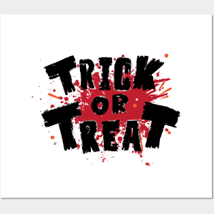 trick or treat Posters and Art